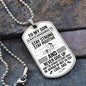 To My Son | Dog Tag