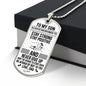 To My Son | Dog Tag