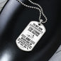 To My Son | Dog Tag