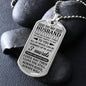 To My Husband - I Love You Always | Dog Tag