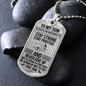 To My Son | Dog Tag