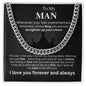 To My Man | Cuban Link Chain
