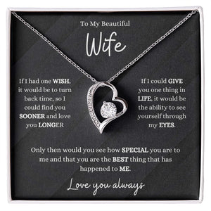 (ALMOST SOLD OUT) To My Wife | Love Heart Necklace 💓