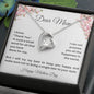 To My Mom | Thank You - Forever Love Necklace