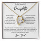 To My Daughter | Forever Love Necklace