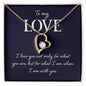 To My Love | Forever Love Necklace