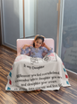30x40 To My Daughter/ Granddaughter Personalize | Minky Blanket
