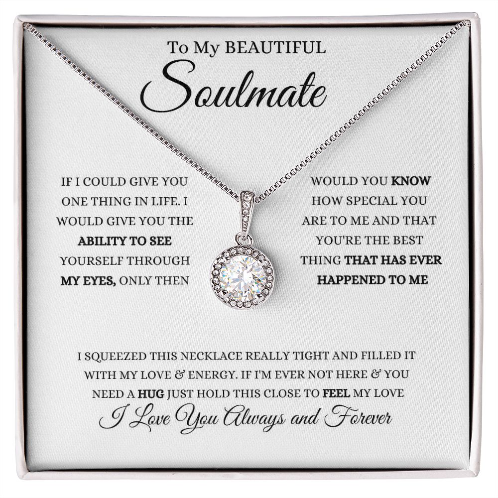 To My Beautiful Soulmate | Eternal Hope Necklace