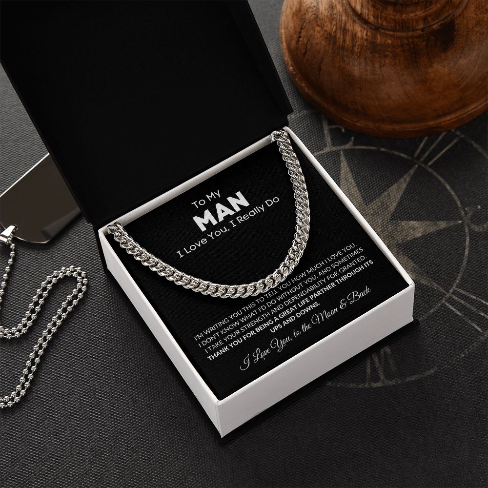 To My Man | Cuban Link Chain