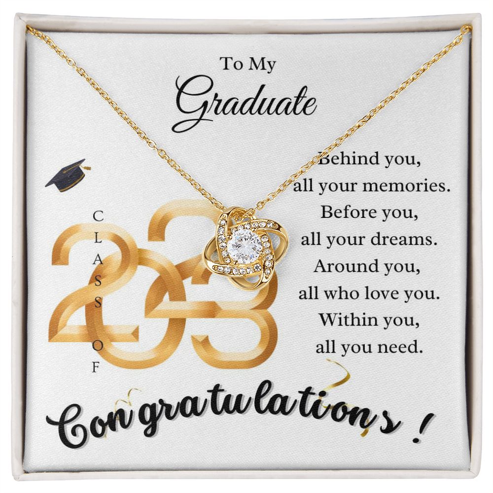 To My Graduate 2023 | the POPULAR Love knot Necklace