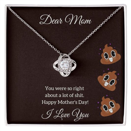 Dear Mom | Mothers day Love knot