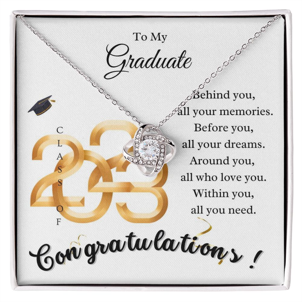To My Graduate 2023 | the POPULAR Love knot Necklace