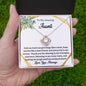 To My Amazing Aunt | Love knot Necklace