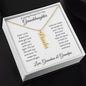 Granddaughter | Personalized vertical name necklace