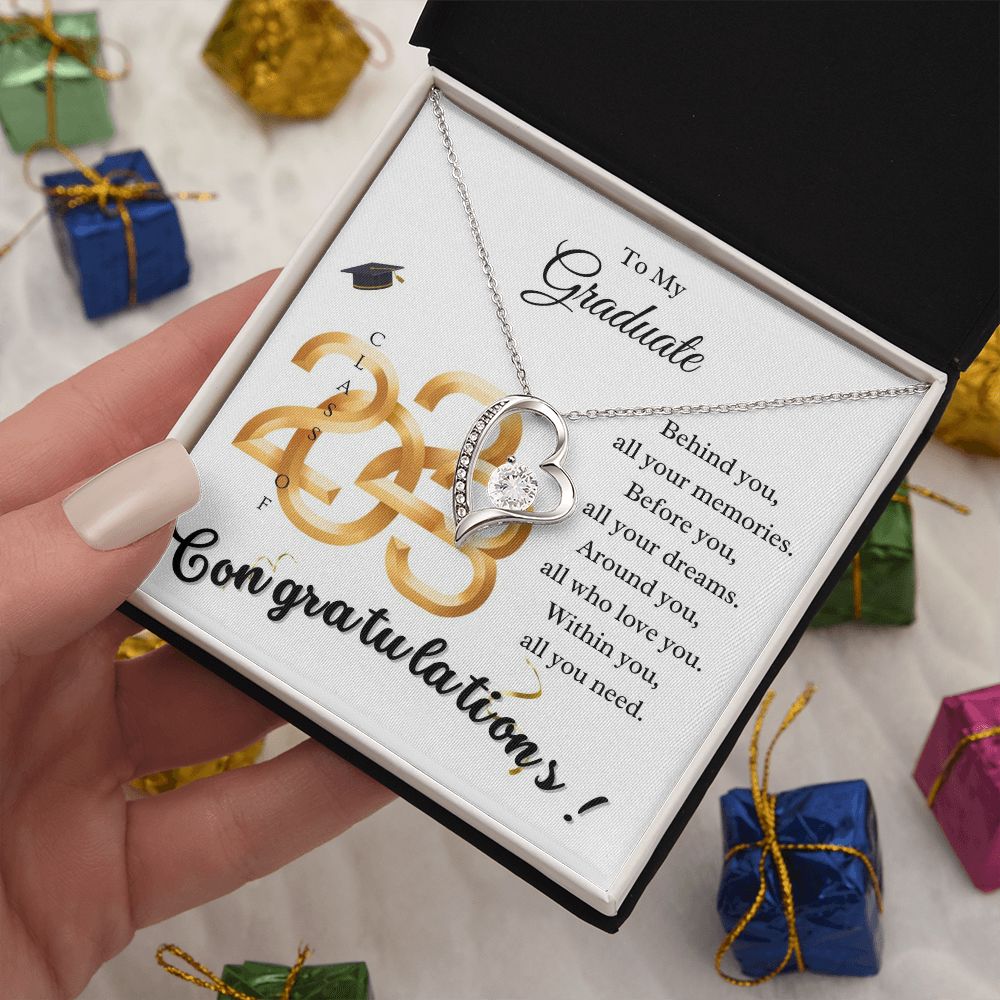 To My Graduate | Forever Love Necklace