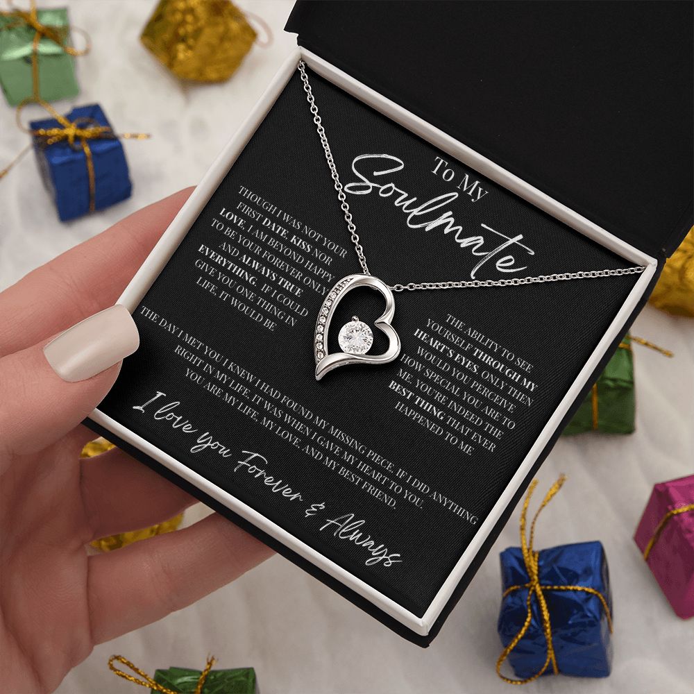 To My Soulmate | Forever Love Necklace