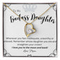 To My Badass Daughter | Forever Love Necklace