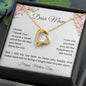 To My Mom | Thank You - Forever Love Necklace
